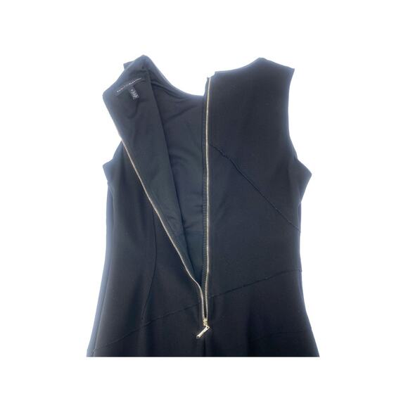 White House Black Market Black Sheath Dress Size 10 Women - Picture 8 of 16
